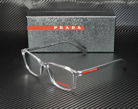 prada clear glasses mens|prada clear frame eyeglasses.